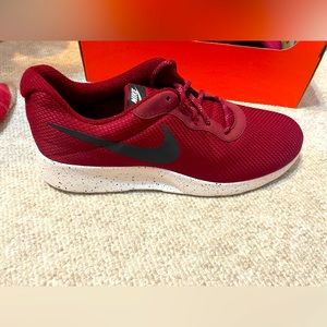 Burgundy Nikes